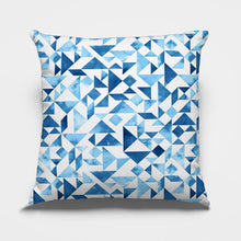 Carregar imagem no visualizador da galeria, Abstract Blue Cushion Covers