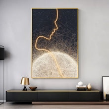 Carregar imagem no visualizador da galeria, Abstract Love Illuminated Art