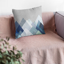 Carregar imagem no visualizador da galeria, Abstract Blue Cushion Covers
