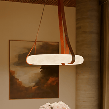 Carregar imagem no visualizador da galeria, Aktis Alabaster Pendant Light