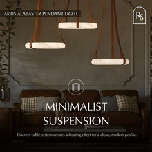 Carregar imagem no visualizador da galeria, Aktis Alabaster Pendant Light