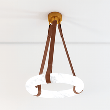 Carregar imagem no visualizador da galeria, Aktis Alabaster Pendant Light