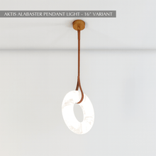 Carregar imagem no visualizador da galeria, Aktis Alabaster Pendant Light