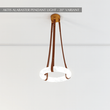Carregar imagem no visualizador da galeria, Aktis Alabaster Pendant Light
