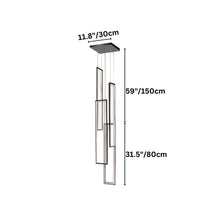 Carregar imagem no visualizador da galeria, Aldarj Staircase Chandelier