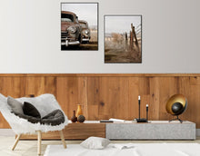 Cargar imagen en el visor de la galería, Classic Originals 1/4 in. x 5.1 in. Real Wood Easy Install Wall Panels - Almond (20 Sq. Ft.)
