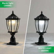 Load image into Gallery viewer, Aluminum Solar Lights Lanterns LED 2-Pack for Outdoor Pathways and Gardens