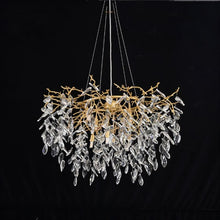 Load image into Gallery viewer, Anab Round Crystal Chandelier