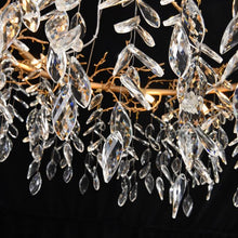 Load image into Gallery viewer, Anab Round Crystal Chandelier