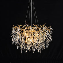 Load image into Gallery viewer, Anab Round Crystal Chandelier