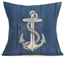 Load image into Gallery viewer, Blue Ocean Cushion Covers
