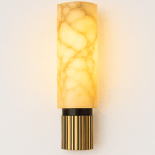 Load image into Gallery viewer, Ansu Alabaster Wall Lamp