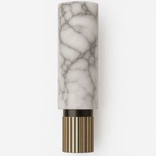 Load image into Gallery viewer, Ansu Alabaster Wall Lamp
