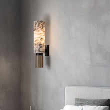 Load image into Gallery viewer, Ansu Alabaster Wall Lamp