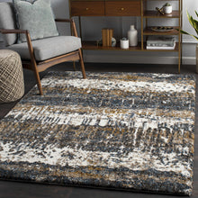 Load image into Gallery viewer, Arboles Abstract Lined Plush Area Rug