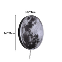 Load image into Gallery viewer, Astro Moon Wall Lamp Illuminated Art