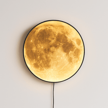 Load image into Gallery viewer, Astro Moon Wall Lamp Illuminated Art