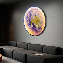 Load image into Gallery viewer, Astro Moon Wall Lamp Illuminated Art