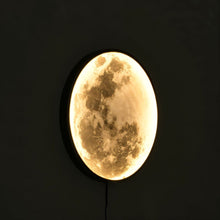 Load image into Gallery viewer, Astro Moon Wall Lamp Illuminated Art