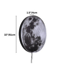 Load image into Gallery viewer, Astro Moon Wall Lamp Illuminated Art