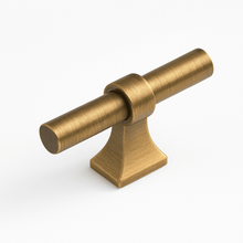 Load image into Gallery viewer, Atiq Brass Knob & Pull Bar