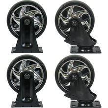 Carregar imagem no visualizador da galeria, 4 DRAWERS MULTIFUNCTIONAL TOOL CART WITH TOOL SET AND WOODEN TOP