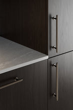 Load image into Gallery viewer, Dark Rubbed Bronze "Villa" Cabinet Knobs and Pulls | Fluted Cabinet Hardware