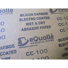 Carregar imagem no visualizador da galeria, 100 Grit Sandpaper Sheets – 50 Pack, 9x11 in, Wet or Dry Use