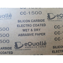 Carregar imagem no visualizador da galeria, 1500 Grit Sandpaper Sheets – 25 Pack, 9x11 in, Wet or Dry Use