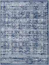 Load image into Gallery viewer, Michie Dark Blue Area Rug - Clearance