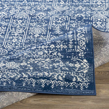 Load image into Gallery viewer, Michie Dark Blue Area Rug - Clearance