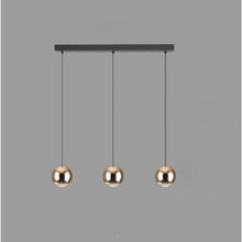 Carregar imagem no visualizador da galeria, Ball Pendant Light for Living Room with Sleek Modern Design