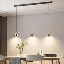 Carregar imagem no visualizador da galeria, Ball Pendant Light for Living Room with Sleek Modern Design