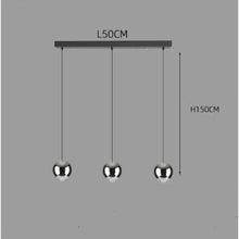 Carregar imagem no visualizador da galeria, Ball Pendant Light for Living Room with Sleek Modern Design