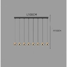 Carregar imagem no visualizador da galeria, Ball Pendant Light for Living Room with Sleek Modern Design