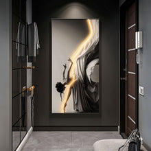 Carregar imagem no visualizador da galeria, Ballet Lines Illuminated Art