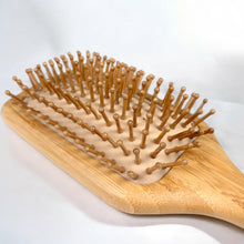 Carregar imagem no visualizador da galeria, Bamboo Paddle Hair Brush | Comfort Handle