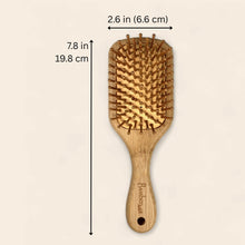 Carregar imagem no visualizador da galeria, Bamboo Paddle Hair Brush | For Kids