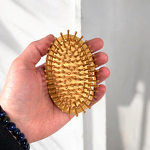 Load image into Gallery viewer, Bamboo Travel Hair Brush