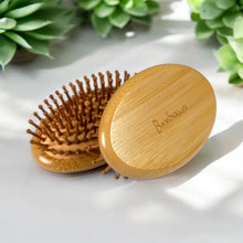 Load image into Gallery viewer, Bamboo Travel Hair Brush