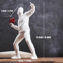 Carregar imagem no visualizador da galeria, Banksy Flower Rioter