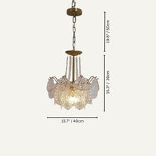 Load image into Gallery viewer, Bariq Glass Chandelier