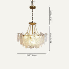 Load image into Gallery viewer, Bariq Glass Chandelier
