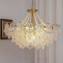 Load image into Gallery viewer, Bariq Glass Chandelier