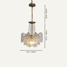 Load image into Gallery viewer, Bariq Glass Chandelier