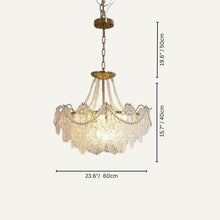 Load image into Gallery viewer, Bariq Glass Chandelier