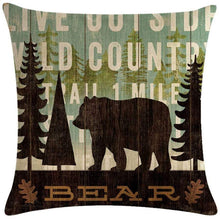 Carregar imagem no visualizador da galeria, Woodland Beasts Cushion Covers