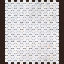 Load image into Gallery viewer, Bianco Ibiza White Marble Tumbled Mosaic Floor and Wall Tile - Livfloors Collection
