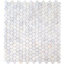 Load image into Gallery viewer, Bianco Ibiza White Marble Tumbled Mosaic Floor and Wall Tile - Livfloors Collection