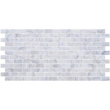 Load image into Gallery viewer, Bianco Ibiza White Marble Tumbled Mosaic Floor and Wall Tile - Livfloors Collection